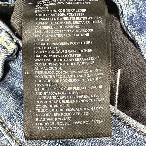 G Star Shape High Super Skinny Jeans Womens 28 Raw Premium Destroy Slim Stretch - Picture 16 of 16